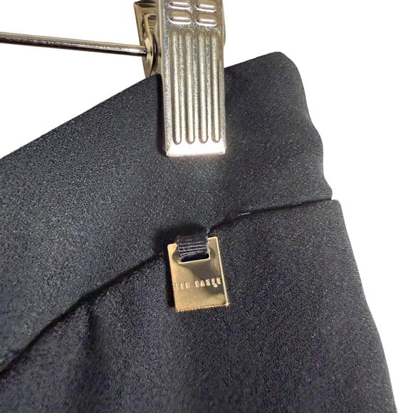 Ted Baker Saiin Geometric Side Stripe High Rise Pull-On Jogger Pants Size 12 - Picture 6 of 13